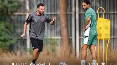 گزارش تصویری از تمرین امروز پرسپولیس