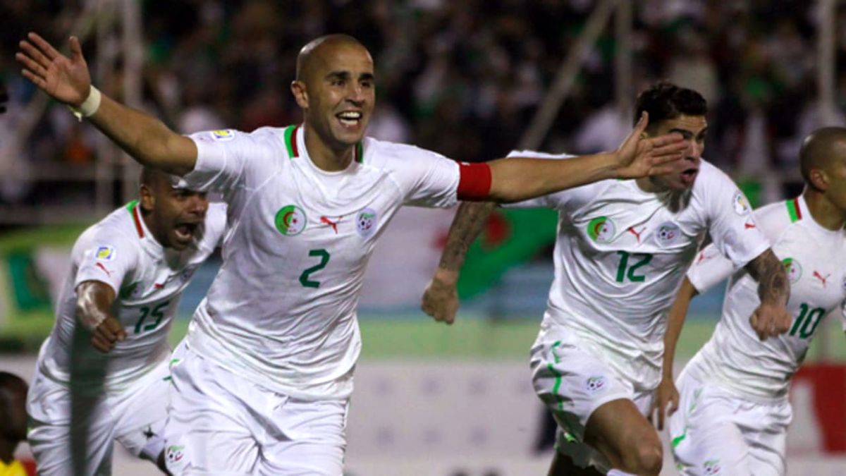 تیم ملی الجزایر با حضور دروازهبان پرسپولیس جشنواره گل به راه انداخت