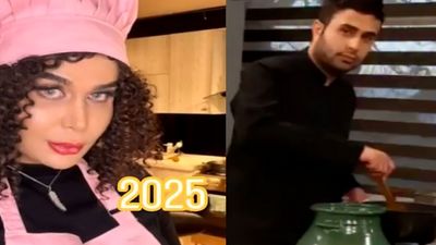 رخت پهن کردن باحال ستاره سادات قطبی ساعت یک نصفه شب بعد برگشتن از سرکار +عکس