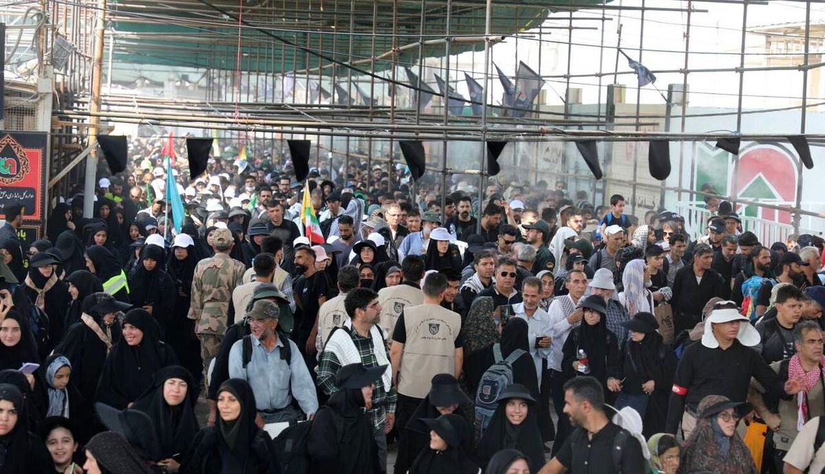 تردد از مرز مهران به ۲ میلیون نفر رسید