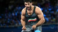 ساعت مسابقه کشتی هادی ساروی در فینال مسابقات جهانی