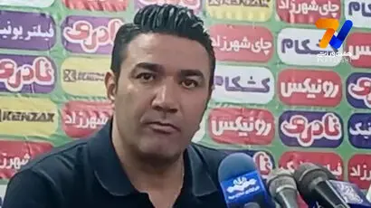 نکونام: هر دو نیمه سر تر از پرسپولیس بودیم