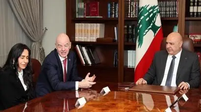 نقش لینا الاشقر در اعطای تابعیت لبنان به رئیس فیفا