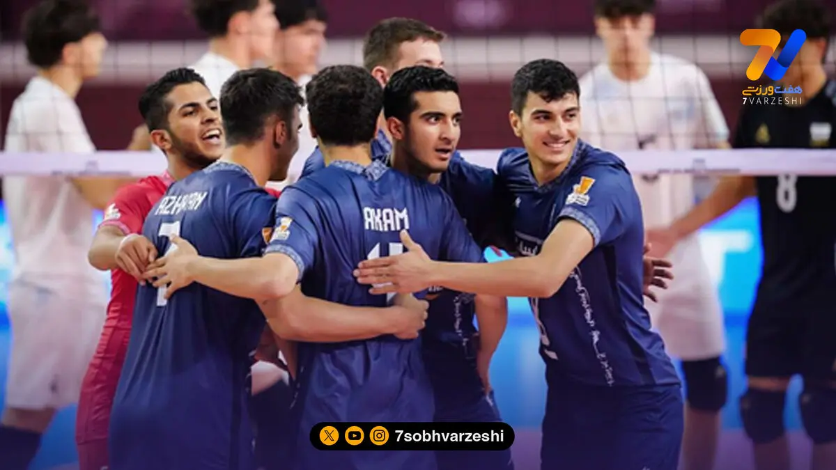 نوجوانان ایران در فینال جهان؛ آرژانتین هم حریف والیبال ایران نشد!
