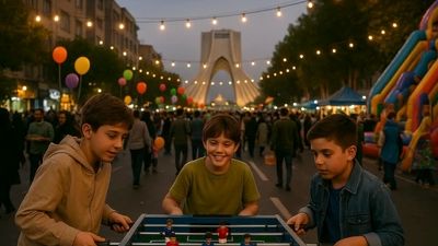 پردیس خانوادگی عید غدیر در مهمانی 10 کیلومتری برپا شد