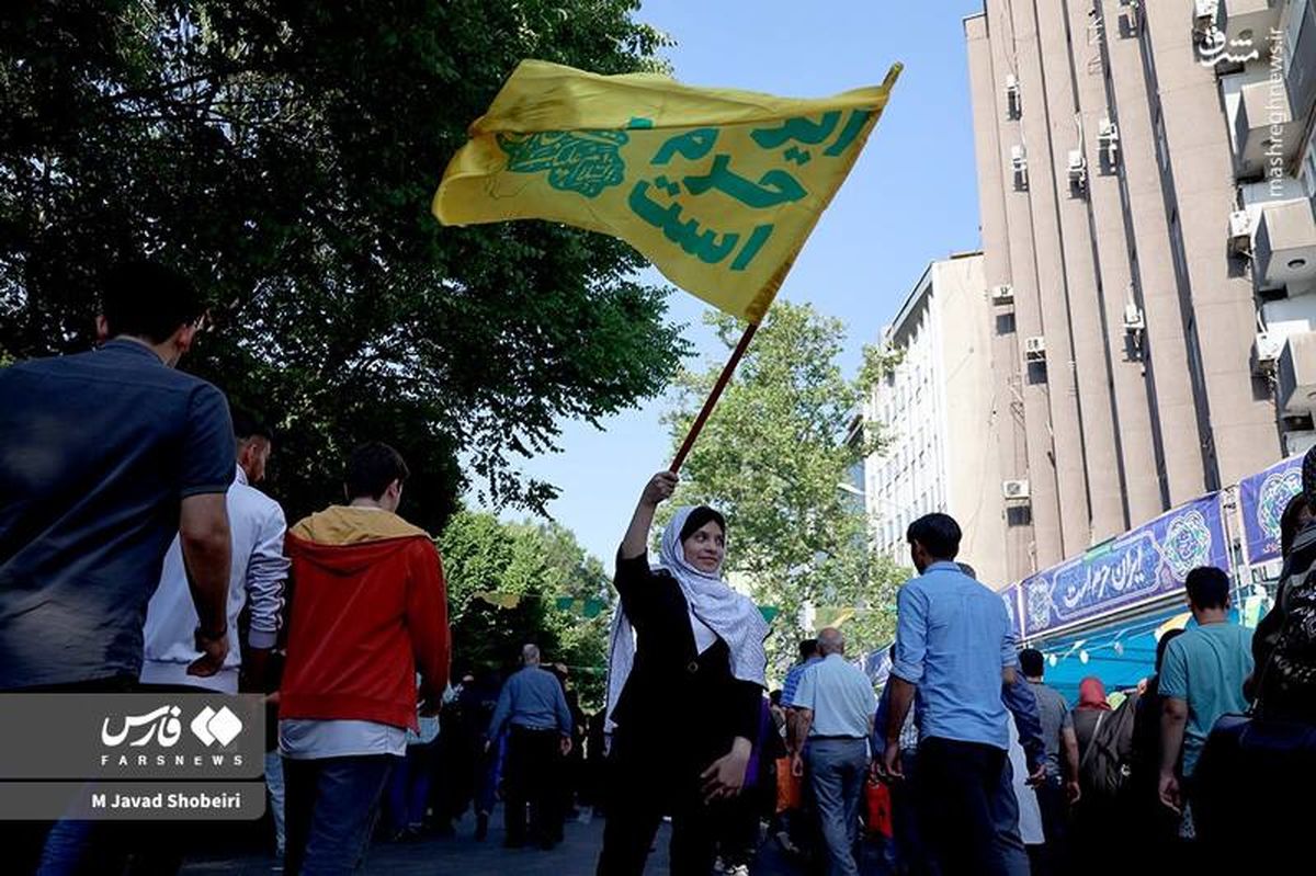 گزارش تصویری از جشن امام رضاییها در تهران