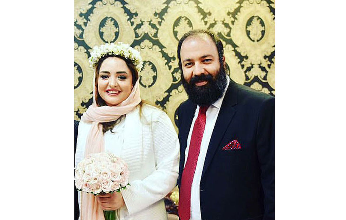 سوتی عجیب علی اوجی در شب عروسی با نرگس محمدی (ویدیو)
