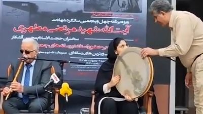 ببینید | سوال دانش‌آموز دختر از علی مطهری در تلویزیون: چرا زن‌ها نمی‌توانند آواز بخوانند؟