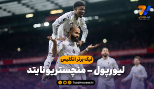 خلاصه بازی لیورپول 1 - منچستر یونایتد 2