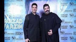  فرزاد فرزین و بهنام بانی در لس آنجلس + عکس 