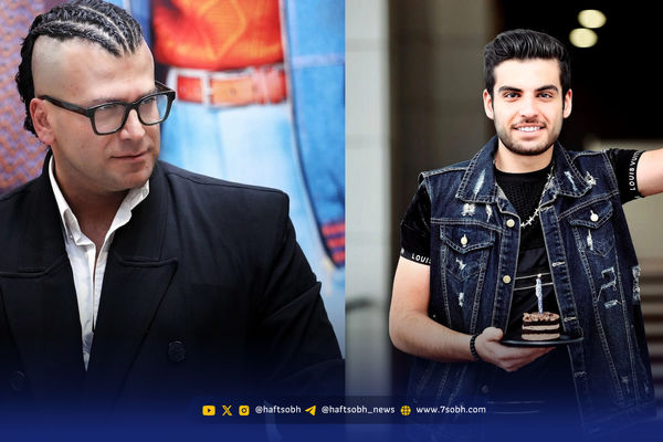 عکس| سفر زمان؛ «جواد جوادی جوان» در کنار «جواد جوادی نوجوان» در پشت‌صحنه «بچه مهندس»