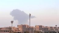 آتش سوزی وسیع در انبار جنوب تهران