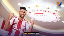 المپیاکوس برای طارمی لقب گذاشت