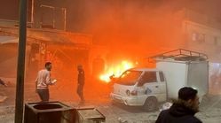 ببینید | 10 کشته و 30 زخمی در انفجار خودرو در حلب سوریه 