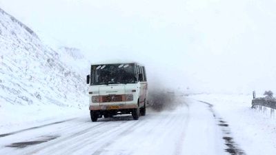 ببینید | مجموعه‌ای از تصاویر بارش برف در نقاط مختلف ایران؛ از مشکین شهر تا زنجان