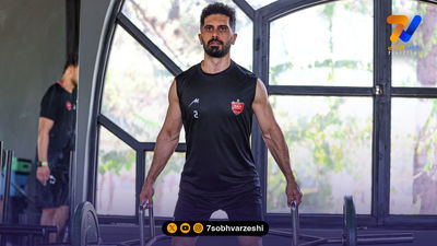 قهر بازیکن پرسپولیس به خاطر نیمکت نشینی