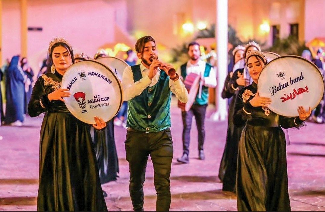 اجرای ترانه «دختر شیرازی» برای بانوی اول قطر