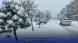 بارش سنگین برف در آبان مردم تهران را شوکه کرد + عکس