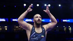 امیرحسین زارع شادی تاج گذاری را برای حریف گرجی نگه داشت!