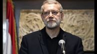 لاریجانی: حامل پیامی برای دولت لبنان هستم