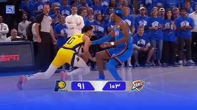 جشن قهرمانی اوکلاهاما سیتی تاندر در رقابت های NBA