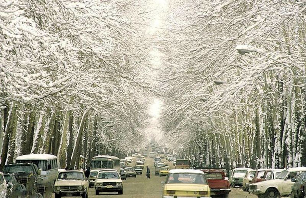 تهران قدیم؛ خیابان ولیعصر چه شکلی بود؟