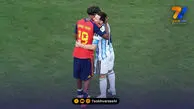دلگرمی یامال به مسی پس از پایان فینال جام جهانی