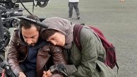 استایل فرشته حسینی با لباس سربازی!