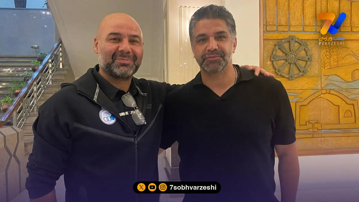 ملاقات سرمربیان استقلال و آلومینیوم در هتل المپیک