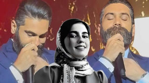 فیلم آواز سوزناک علی زندوکیلی برای الهه حسین نژاد