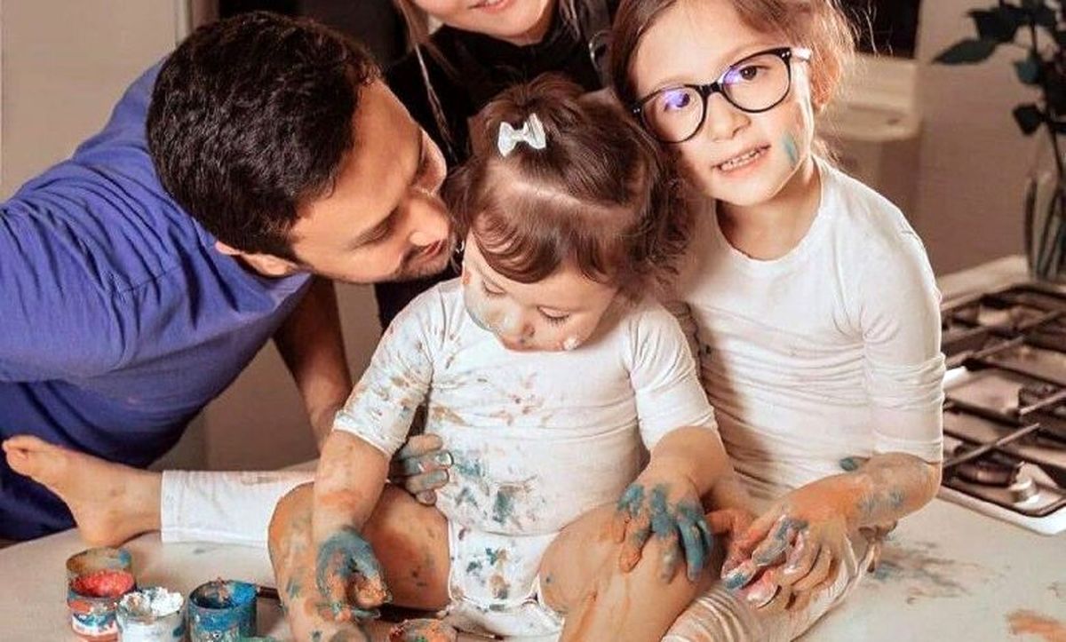 عکس جدید شاهرخ استخری و دخترش پناه در اینستاگرام
