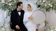 جشن عروسی روزبه معینی و مهرناز دبیرزاده با حضور امین حیایی+ عکس جذاب