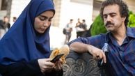 ژست جدید و خاص سنا حسینی بازیگر سارا در سریال پایتخت