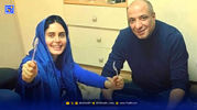 عکس‌های الناز شاکردوست و امیر جعفری در غسالخانه!