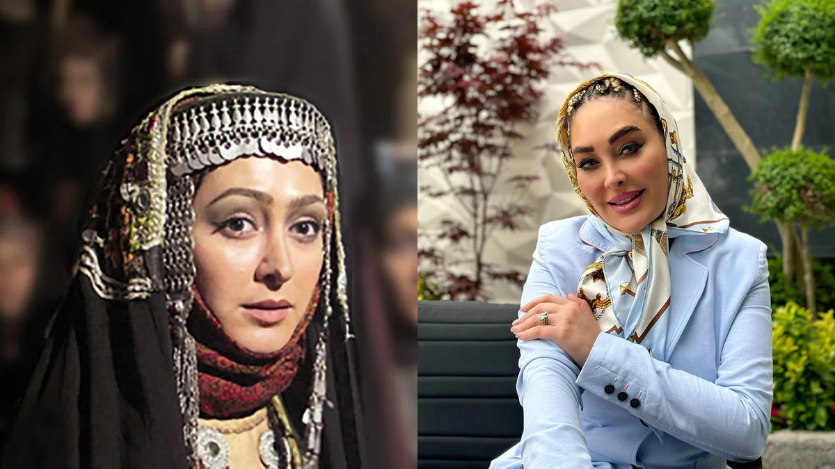 الهام حمیدی بازیگر نقش شیرین پس از 20 سال چقدر تغییر کرده!
