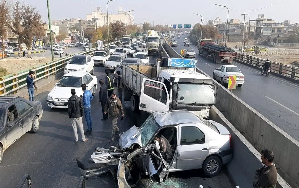 تصادف مرگبار در جاده ساوه به همدان