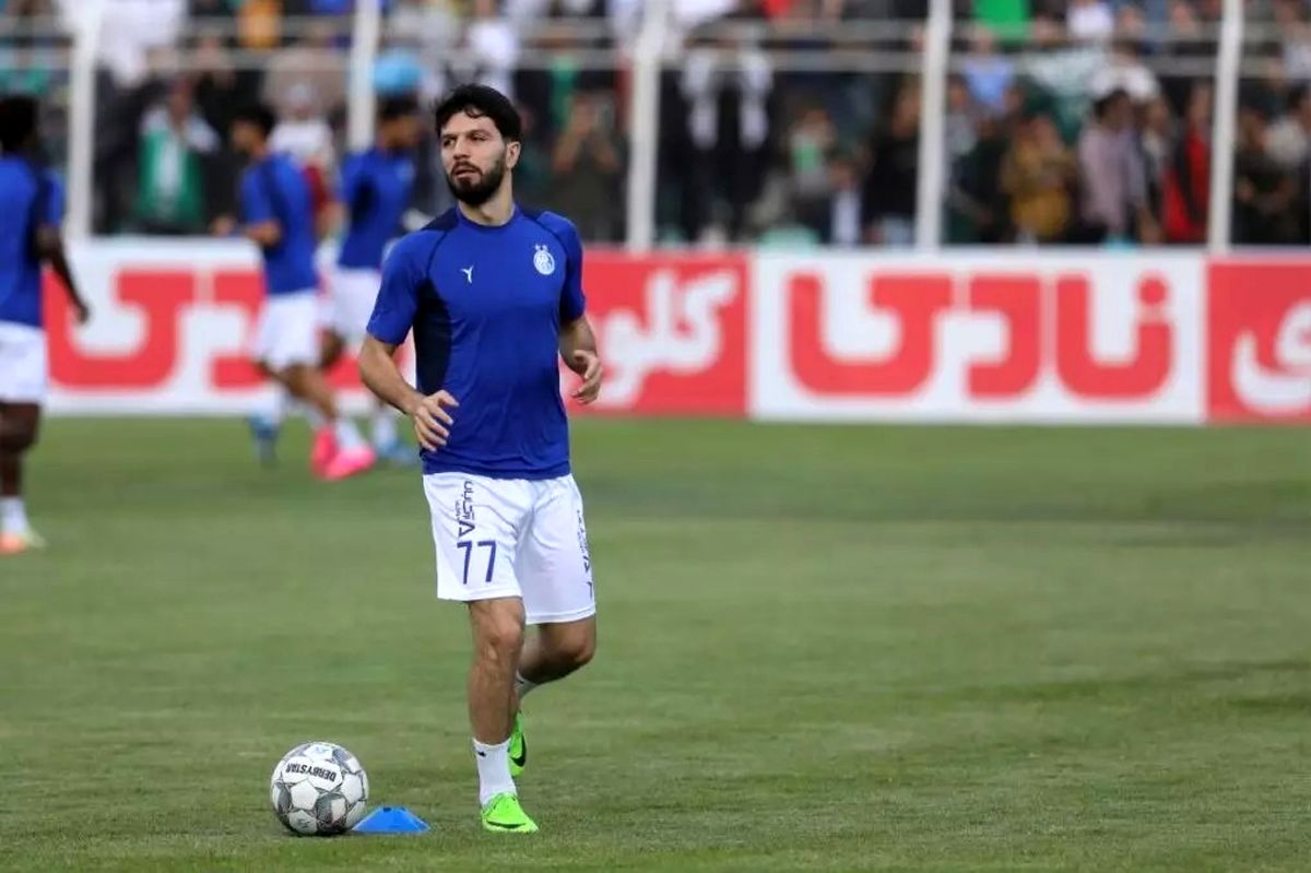 ستاره استقلال مقابل النصر، نیمکتنشین است