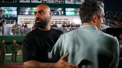 ورود فرزاد مجیدی به جشن قهرمانی استقلال
