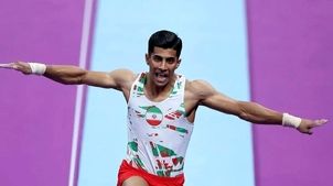 مدال تاریخی در ژیمناستیک; مهدی الفتی قهرمان آسیا شد