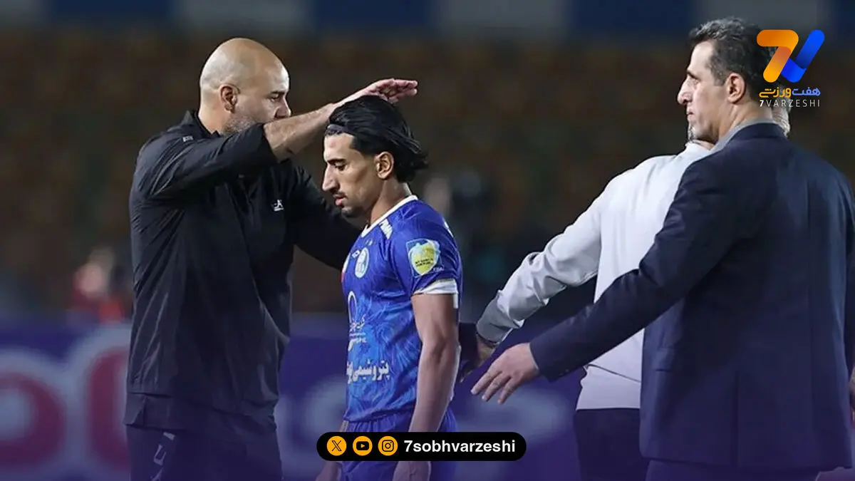 حردانی: به خاطر تیم کارت قرمز گرفتم!