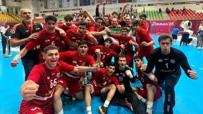 تیم هندبال پسران ایران قهرمان آسیا شد