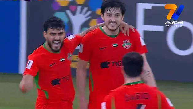  دبل سردار؛ گل دوم شباب الاهلی به الاتحاد