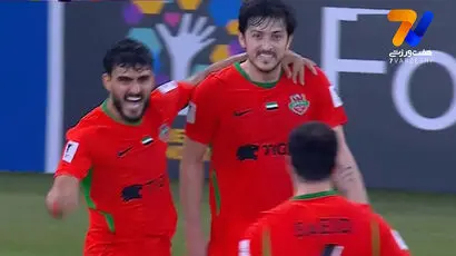  دبل سردار؛ گل دوم شباب الاهلی به الاتحاد