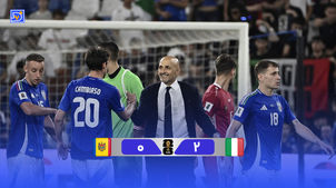 خلاصه بازی ایتالیا 2 - مولداوی 0 (مقدماتی جام جهانی 2026)