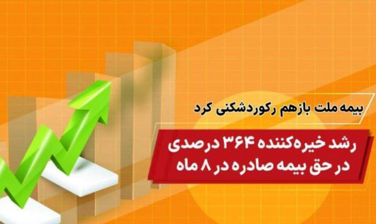 بیمه ملت باز هم رکوردشکنی کرد