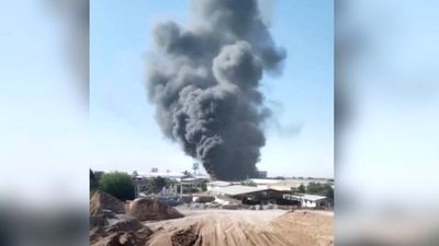 نزدیک ترین ویدئو از محل حادثه آتش سوزی در مشهد