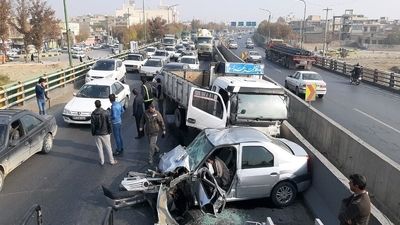 خطرناک‌ترین ساعت رانندگی در تهران