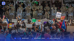 آتش در شهر فرشتگان | نبرد‌ تمام‌عیار در چهارمین روز اعتراضات لس‌آنجلس 