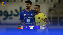 خلاصه بازی استقلال خوزستان 1 - شمس آذر قزوین 1