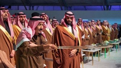 بن سلمان با نخست‌وزیر زن ایتالیا دست داد (گزارش تصویری)